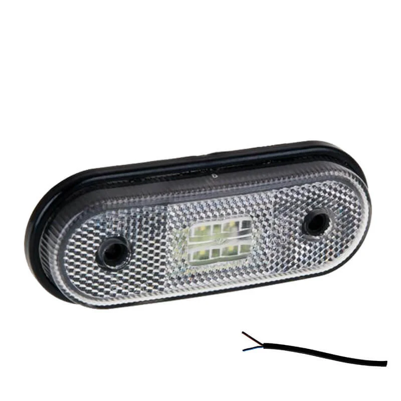 LED Markierungsleuchte Weiß 12-36 Volt 50cm Kabel | MV-1400W