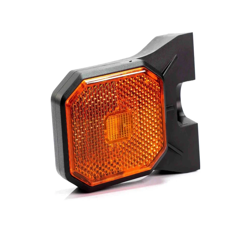 LED markeringslicht amber | 12-24v | schuif connector | MV-5750A