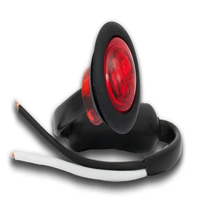 LED marker light red | 12-24v | 20cm. cable | 181RME