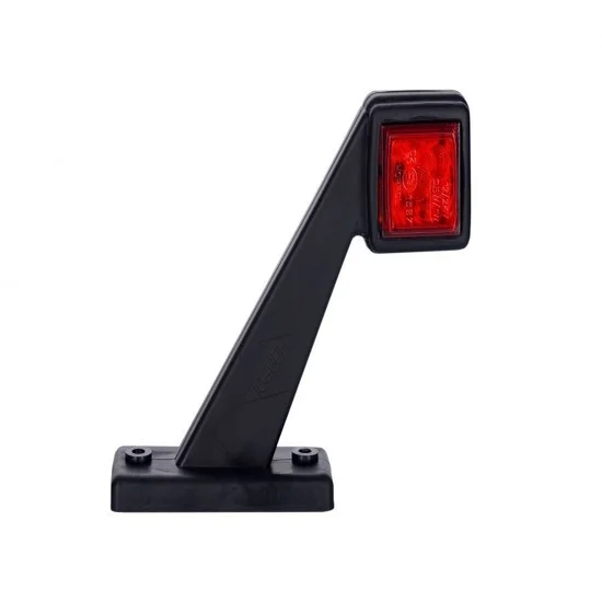 LED Begrenzungsleuchte links rot-weiss 12-24v 50cm Kabel | MB-4661RW