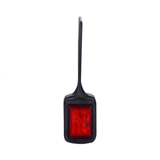 LED Begrenzungsleuchte rechts rot-weiss-amber 12-24v 50cm Kabel | MB-4601RW