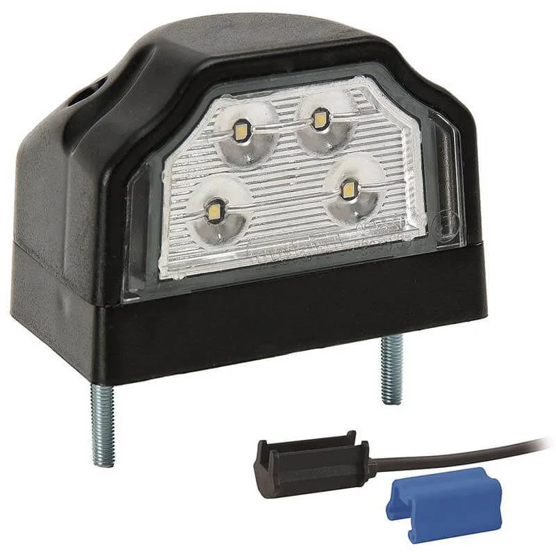 LED-Kennzeichenleuchte | 12-36v | mit Stecker 0,75mm². | M10KV-110