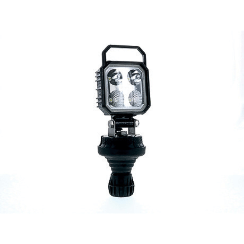 LED Carbonlux Arbeitsscheinwerfer DIN steckbar 10-30v-1000lm-IP69K | D14551