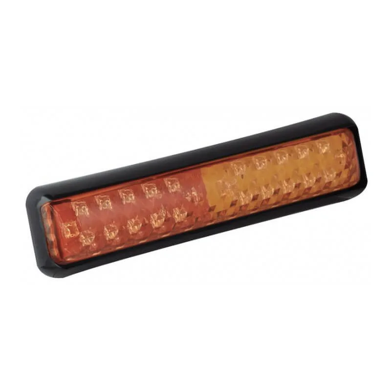 LED Rear light slimline | 12-24v | 40cm. cable | 200BSTIME