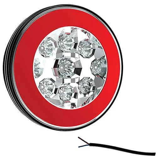LED mistlicht met achterlicht | 12-36v | 100cm. kabel | V10C2-810