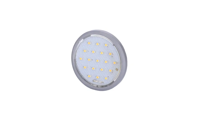 LED interior lamp 85lm / 5000K / 12v / Chrome | BG-2110W-12V