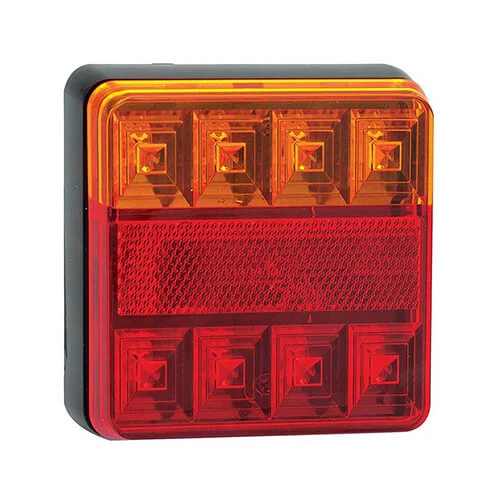LED Rear light compact without license plate light | 12v | 40cm. cable | 101BAR