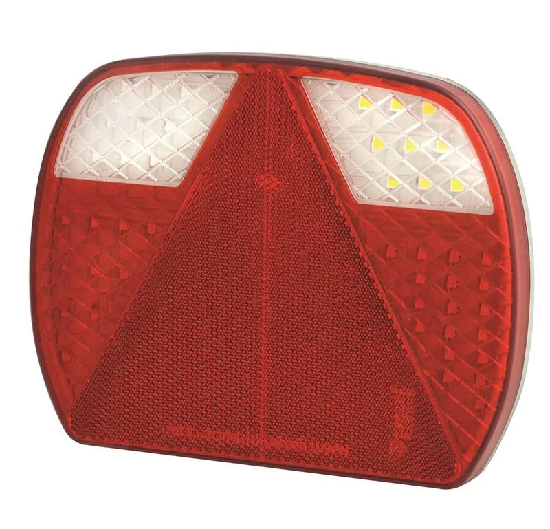 fanale posteriore slimline a LED senza fanale targa | 12-24v | 40 cm. di cavo | EU200R