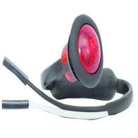 Indicatore luminoso a LED rosso | 12-24v | Connettore a 2 PIN | 181RME-2P