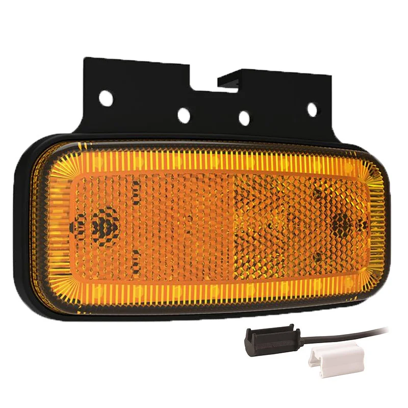 LED markeringslicht amber | 12-24v | 1,5mm². connector | MV-1270A