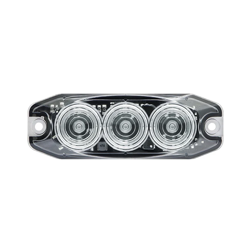 LED compact rear light, brake light | clear lens | 12-24v | 11WM
