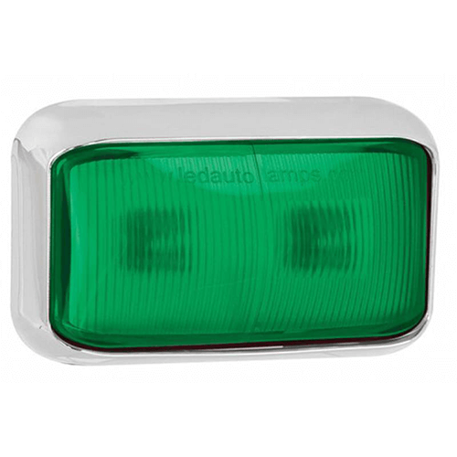 Indicatore luminoso a LED verde | 12-24v | 40 cm di cavo | 58CGME