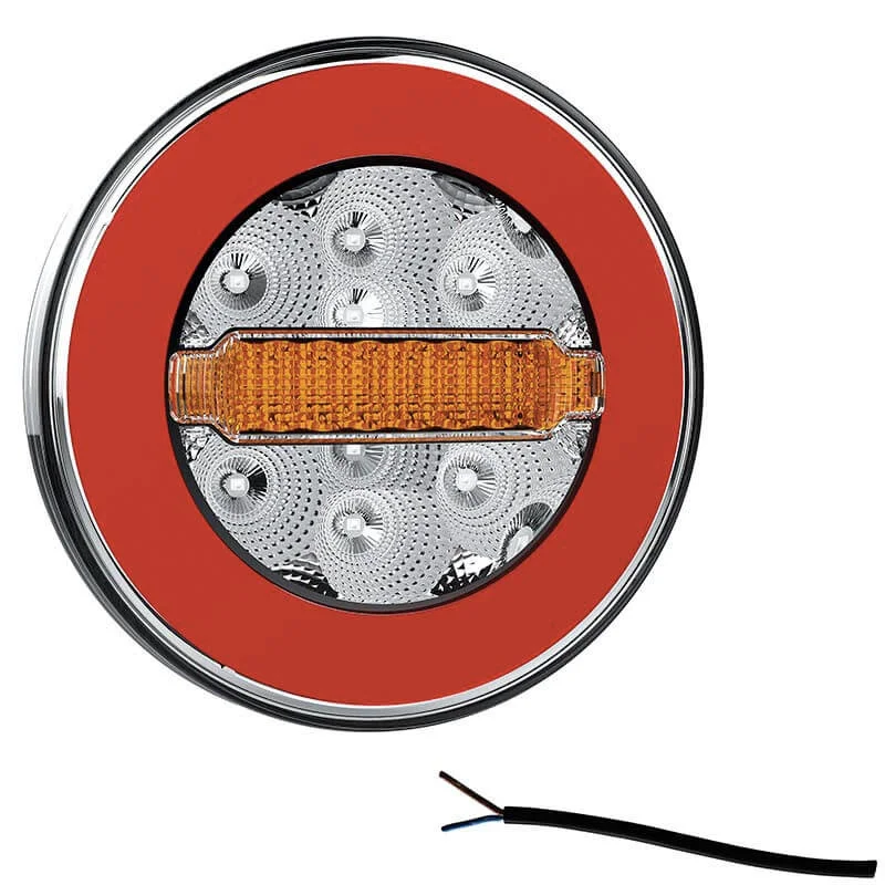 LED Rücklicht Y-Homologation ohne Nummernschildbeleuchtung | 12-36v | 100cm. Kabel | V10C3-840