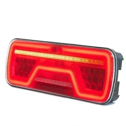 Right | LED neon rear light | 12-24v | 8-PIN with 4x SuperSeal | VC-2002B8SS