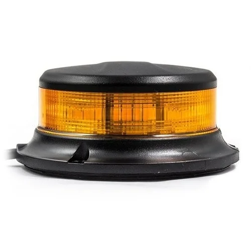 LED Rundumleuchte gelb mit klarer Linse | 12-24v | Magnet | R65 | S07ZL603AA