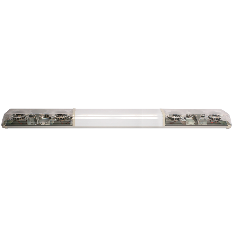 serie 60 | R65 LED-Blitzleiste gelb | 24v | 4 LED | 1829mm. | 60-00530-V