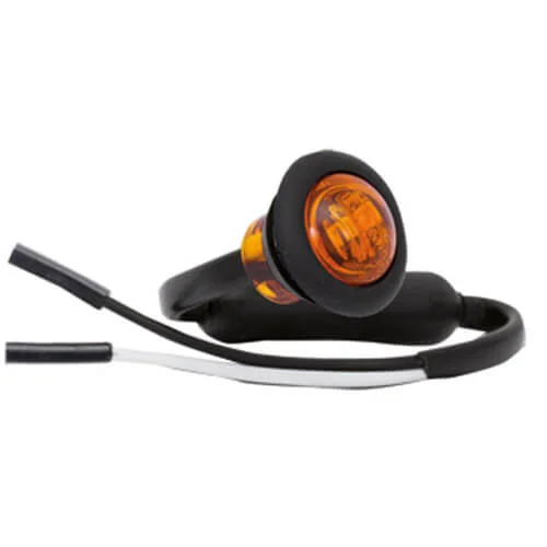 Feu de balisage à LED orange | 12-24v | Connecteur 2 broches | 181AME-2P