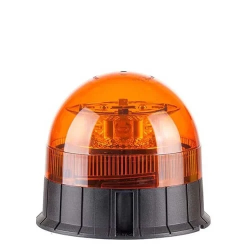 LED zwaailamp amber | met 3-bouts montagevoet | R65 | 12-24v | S07ZL301.1