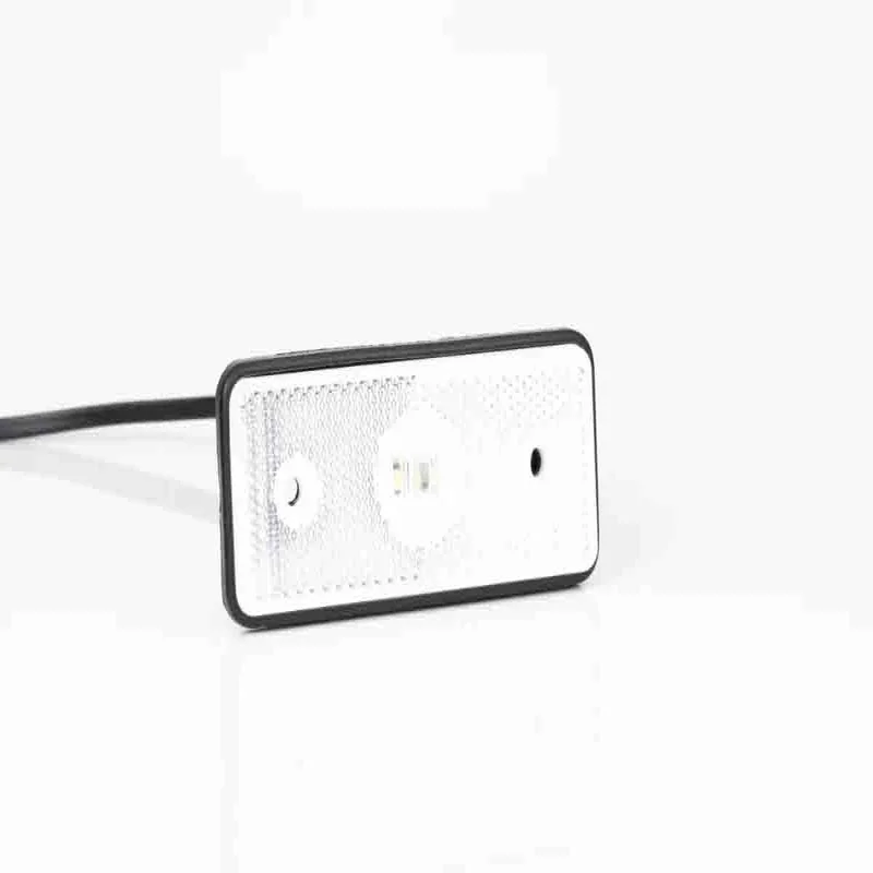 LED Markierungsleuchte Weiß 12/24v 50cm Kabel mit 1.5 Konn. | MV-5620W