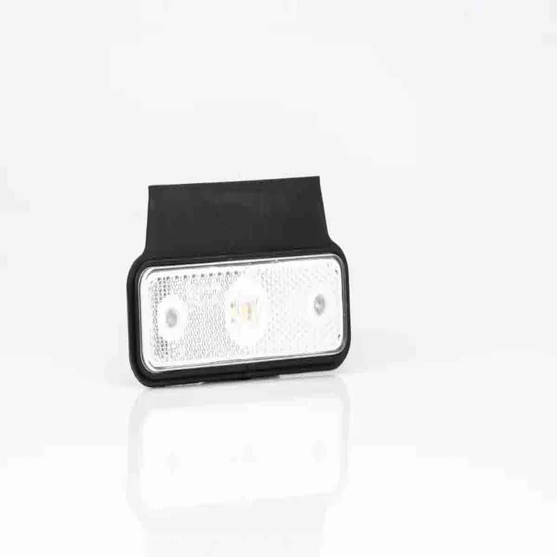 MV-2970W | Feu de balisage LED blanc | 12-24v | 50cm. de câble | 1,5mm². connecteur | MV-2970W