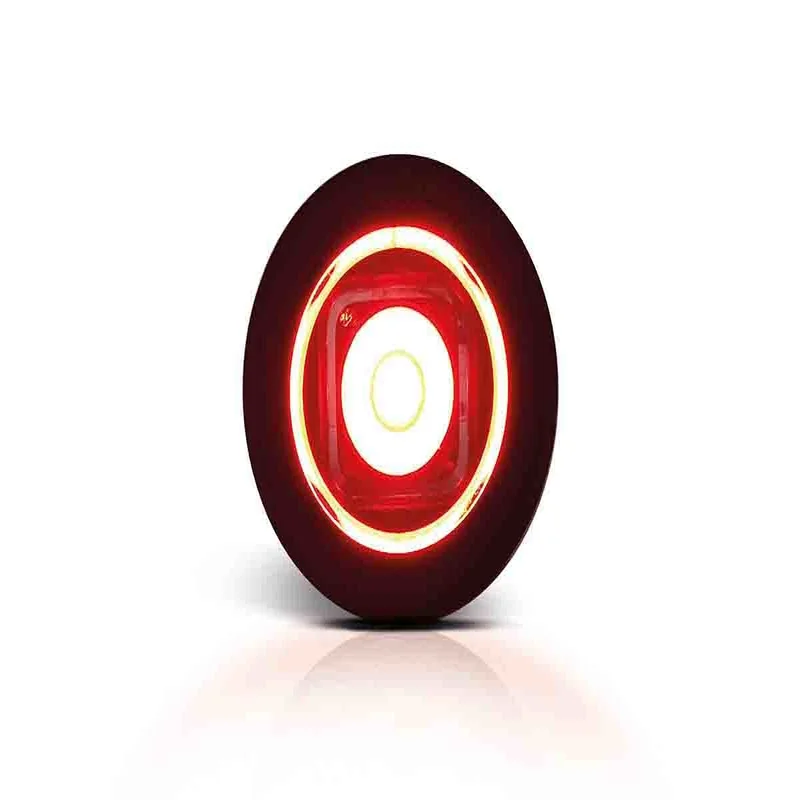 LED compact inbouw markeringslicht rood | 12-24v | MV-2600R