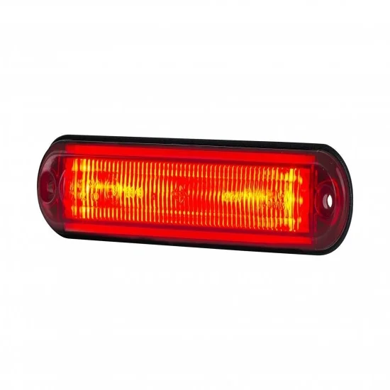 fanale di segnalazione a LED rossa | 12-24v | 50 cm. di cavo | MV-2100R