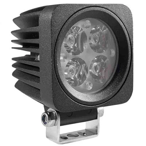 LED werklamp | rond | 12 watt | 960 lumen | 12-24v | Floodbeam | 6612FBM