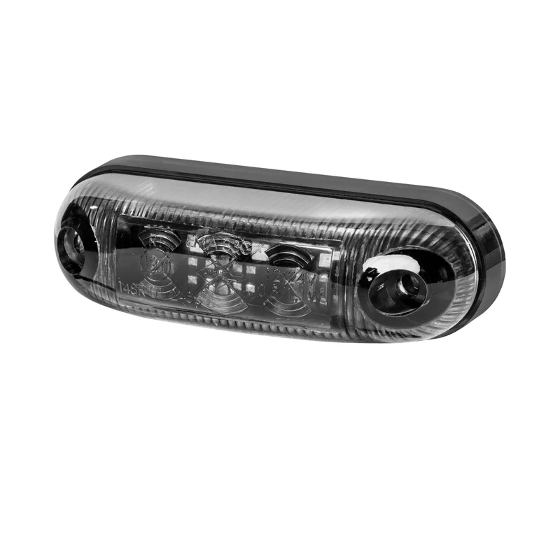 LED Dark Markeerlicht rood 12/24v 50cm kabel