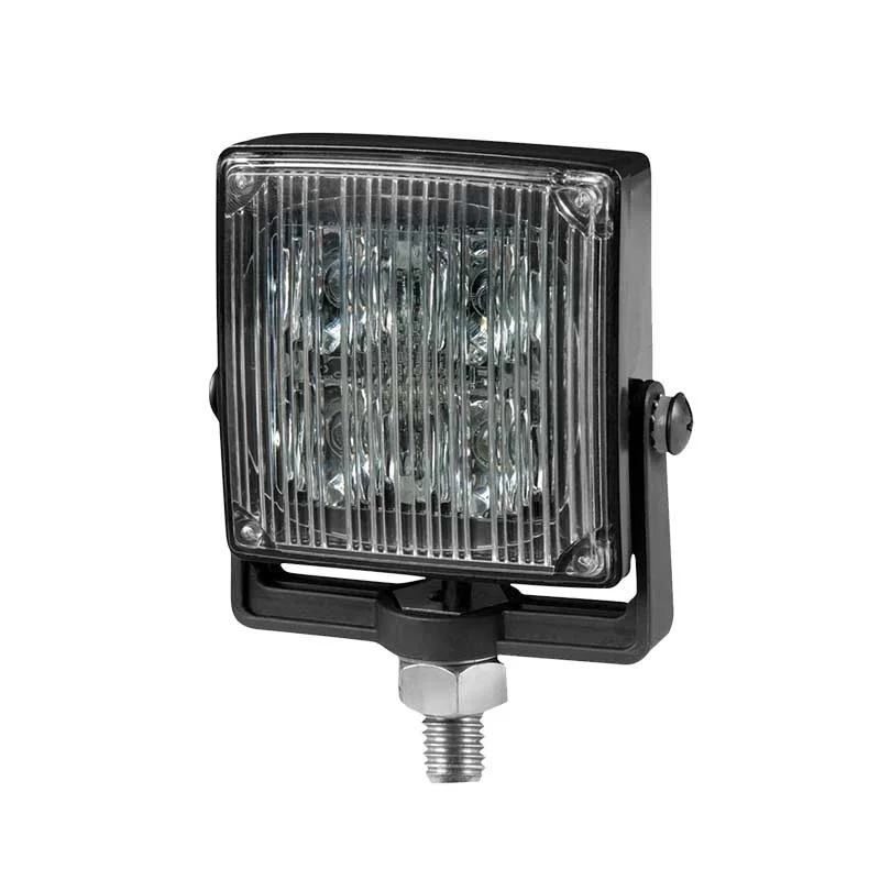 LED flitser | op montagevoet | R65 | amber | 4-LED | 12-24v | ED0001A