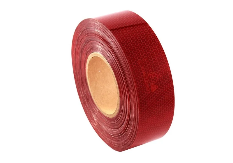 Reflektierendes Band V-6701B Rot (Rolle 50m.) ECE-104 Klasse C | D12714