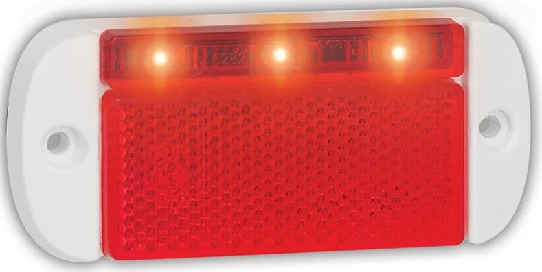LED marker light red | 12-24v | 50cm. cable | 44WRME