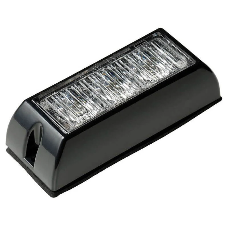 LED-Taschenlampe | 3 LEDs | Bernstein | 10v - 30v | LED3DVA