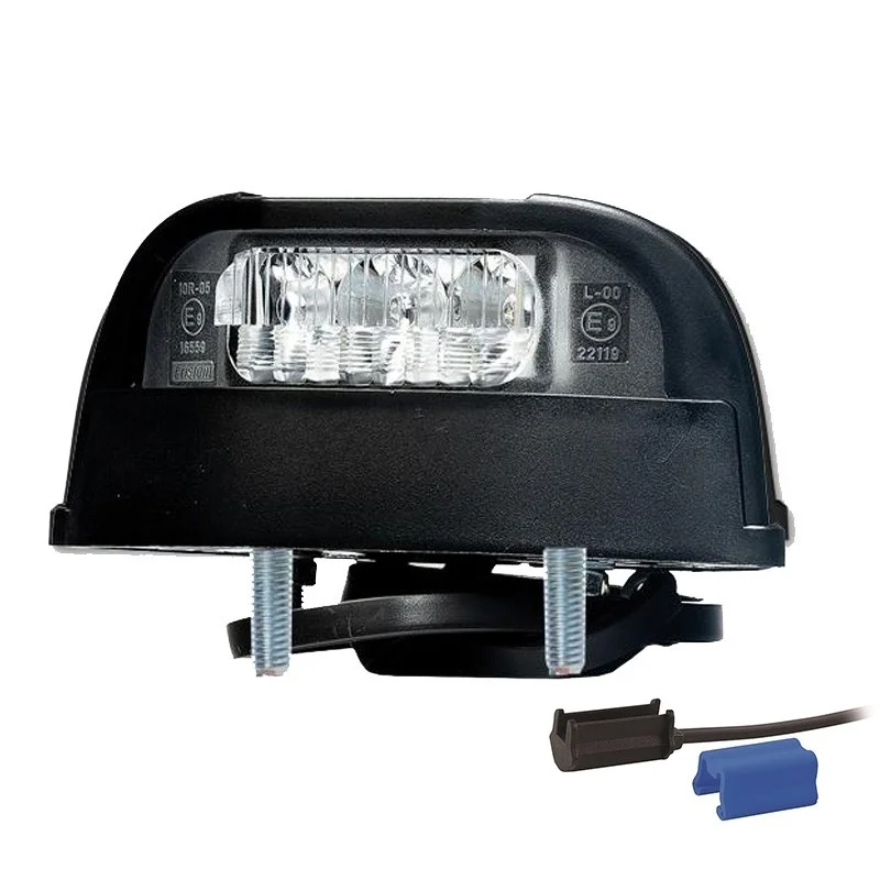 LED license plate light 12-36 volts 0.75mm² conn. | MK-1610