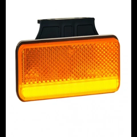 LED marker light neon amber with bracket | 12-24v | 50cm. cable | MV-3250A