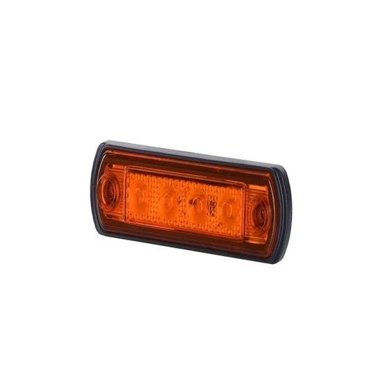 LED markeringslicht amber | 12-24v | 50cm. kabel | MV-5200A
