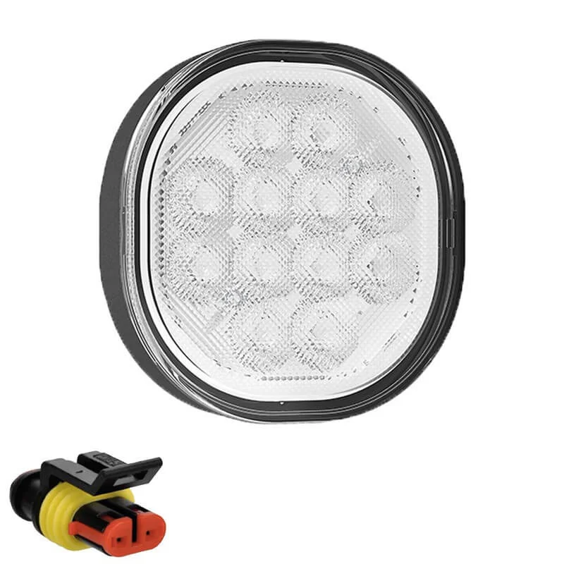 LED reverse light | 12-24v | 50cm. cable | superseal flat mounting | VR-340SS