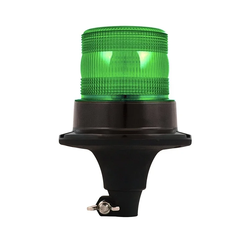 LED flits zwaailamp groen | 10-30v | Flexibele DIN | R10 | EQPR10GBM-FD