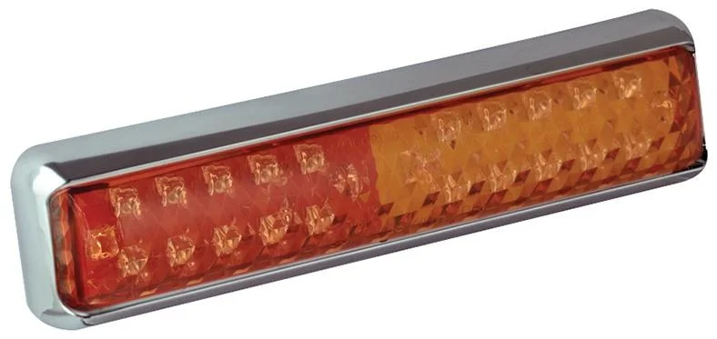 LED Rear light slimline | 12-24v | 40cm. cable | 200CSTIME