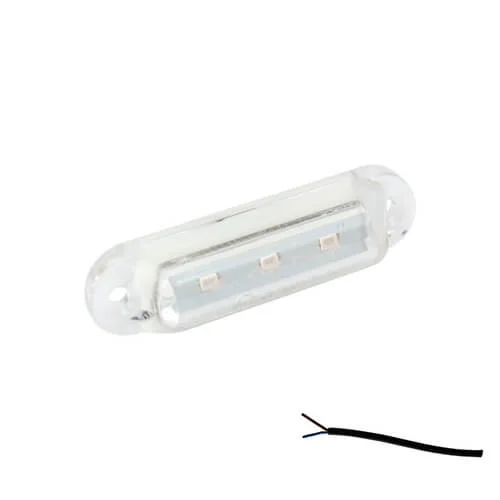 fanale di segnalazione a LED bianca | 12v | 16W12B