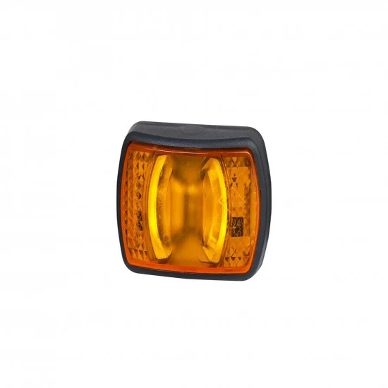 LED markeringslicht neon amber compact | 12-24v | 50cm. kabel | MV-3390A