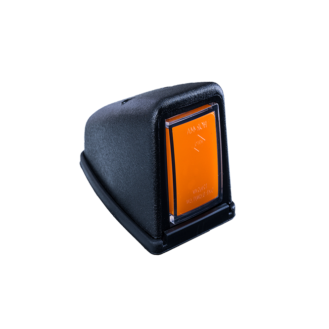 LED top lamp amber 12-24v, 30cm cable