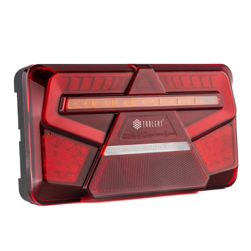 LED Neon rear light, (non-3-angle) right 12-24v 200cm cable | VC-6052