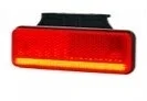 LED marker light neon red with bracket | 12-24v | 50cm. cable | MV-3250R