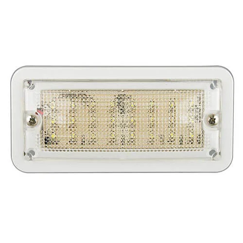 Illuminazione interna a LED | alloggiamento bianco | 24v | fanale bianca fredda | 148WW24