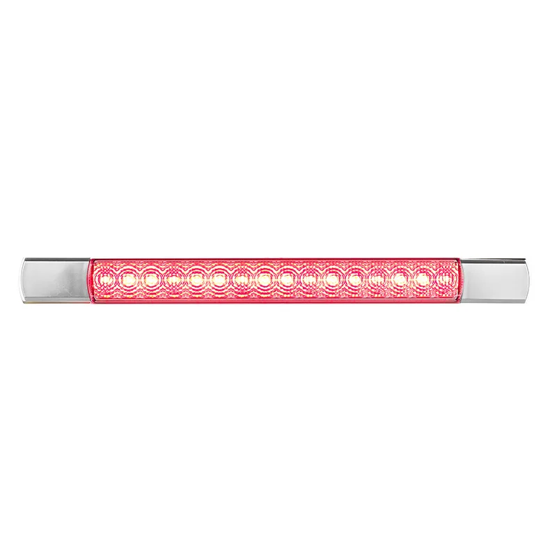 LED slimline remlicht, achterlicht | 12v | chroom | 285CR12