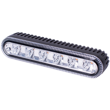 LED Flitser 6-LED | R65 | blauw | 12-24v | ED5000B