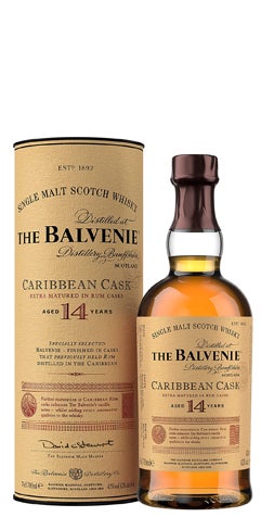 Balvenie 14j. Caribbean Cask 43%